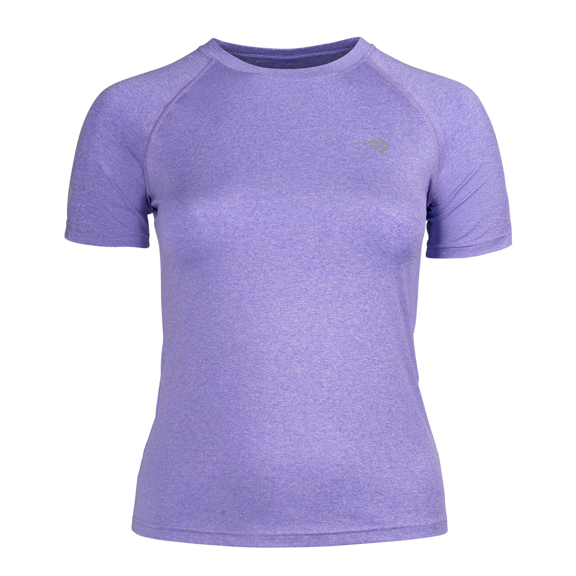 Women's Dry Fit Running Athletic T-Shirts Active Mesh Tee Shirt - Grey / XS
